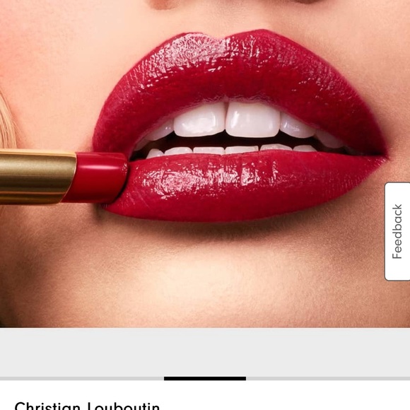 Christian Louboutin Rouge Lipstick with Gold Cap NWT - Picture 3 of 10